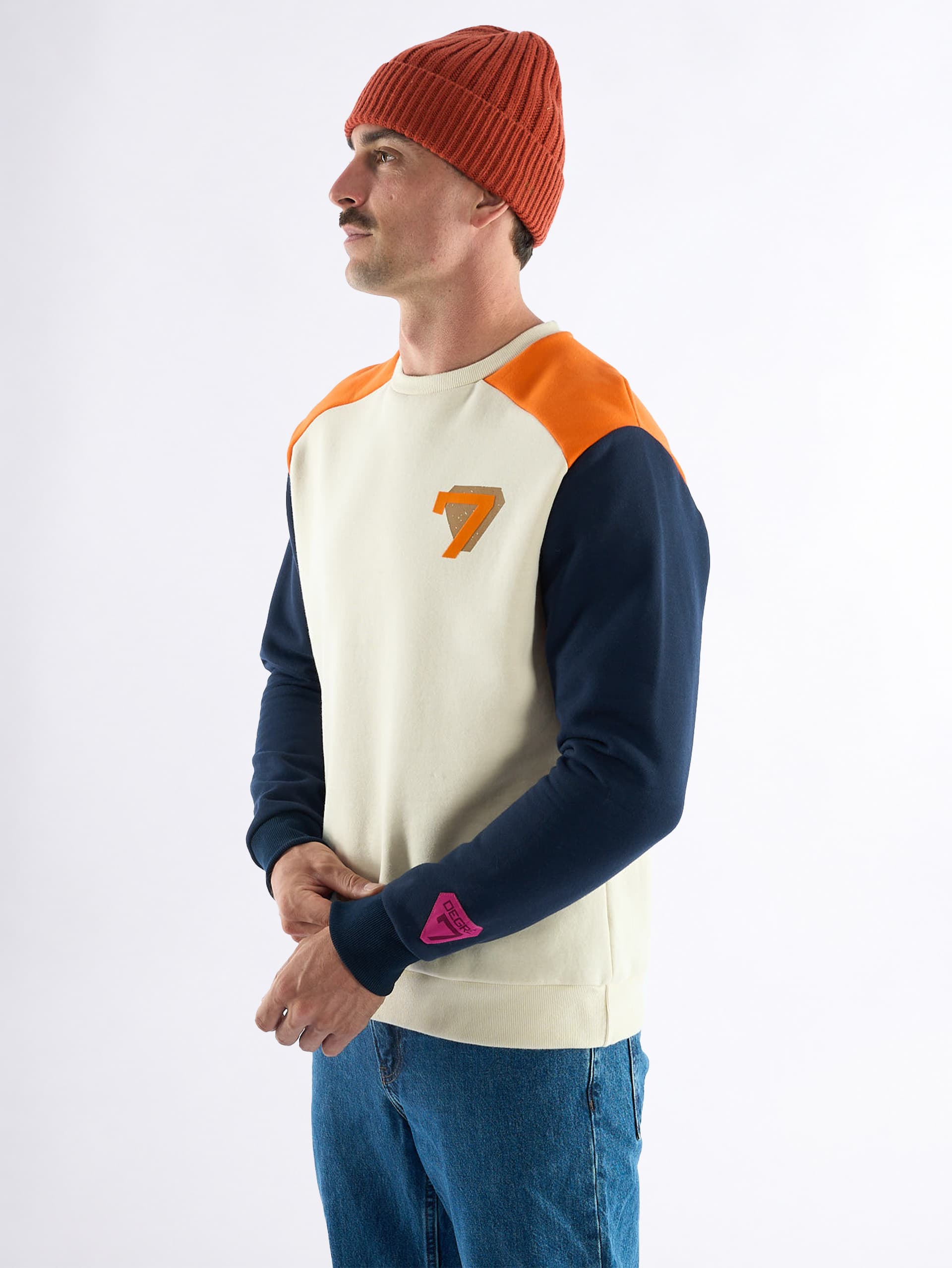 Pull homme ROCHUS - OFF WHITE
